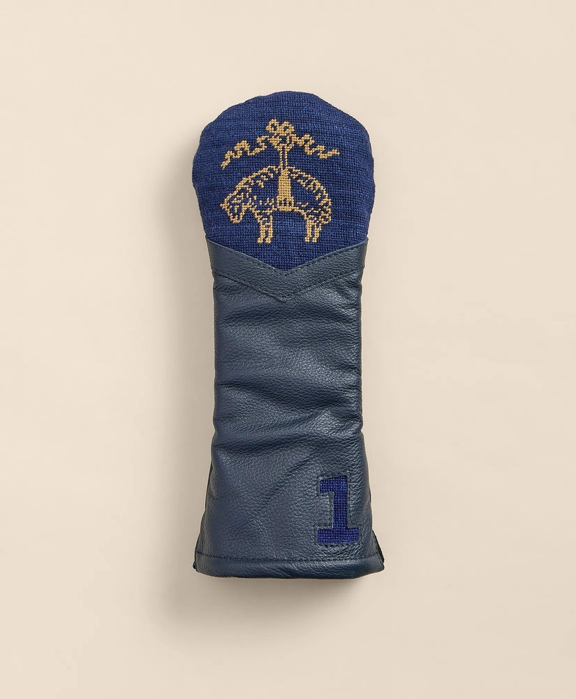 Brooks Brothers Men Smathers & Branson Needlepoint Golden Fleece