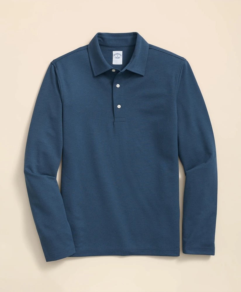 Brooks Brothers Sale Spread Collar Long-Sleeve Polo Shirt