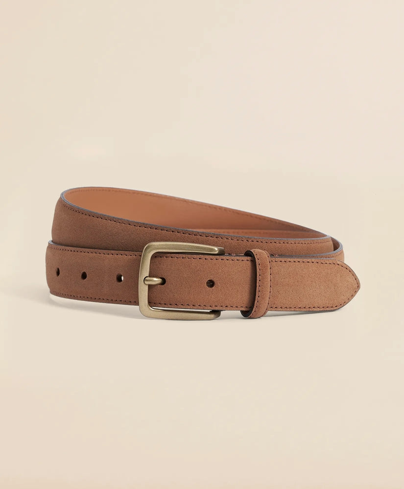 Brooks Brothers Men Suede Dress Belt
