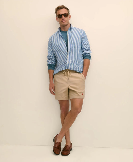 Brooks Brothers Men The 6" Friday Drawstring Shorts