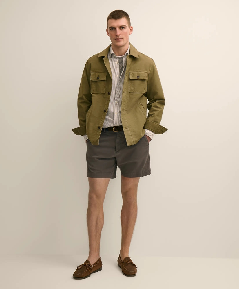 Brooks Brothers Men The 7" Friday Chino Short