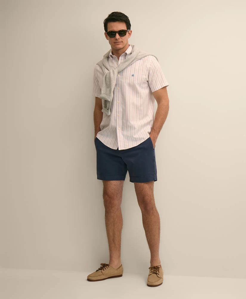 Brooks Brothers Men The 7" Friday Chino Short