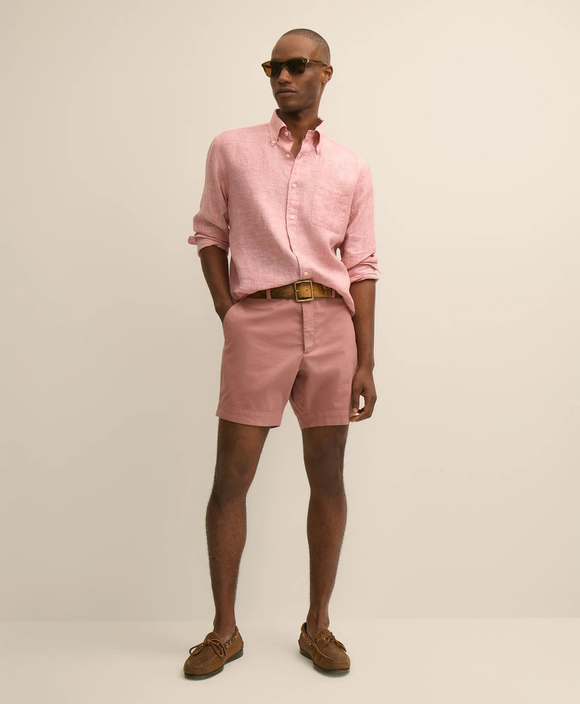 Brooks Brothers Men The 7" Friday Chino Short