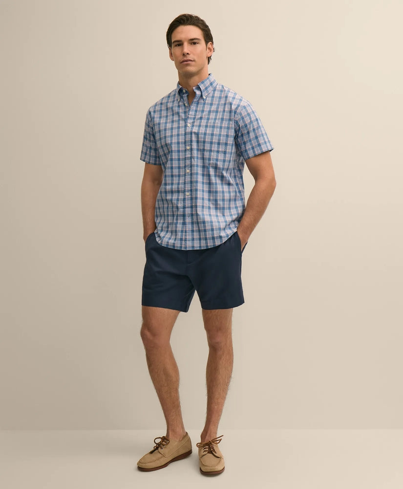 Brooks Brothers Men The 7" Linen-Cotton Shorts