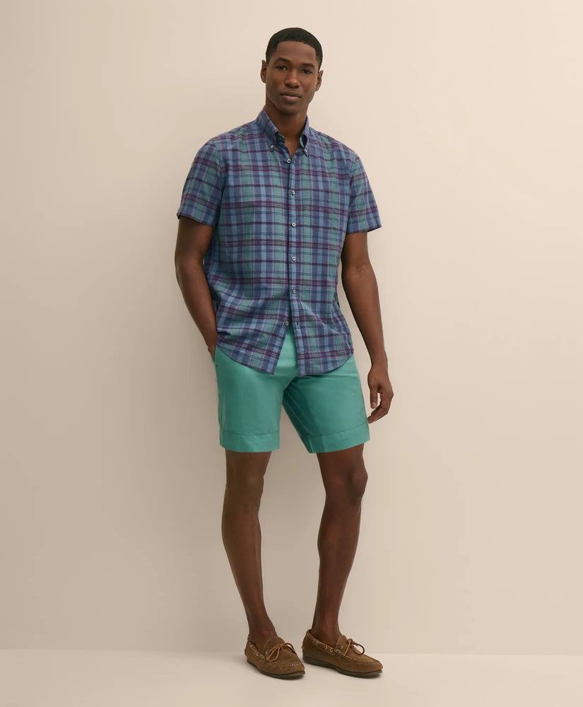 Brooks Brothers Men The 9" Linen-Cotton Shorts