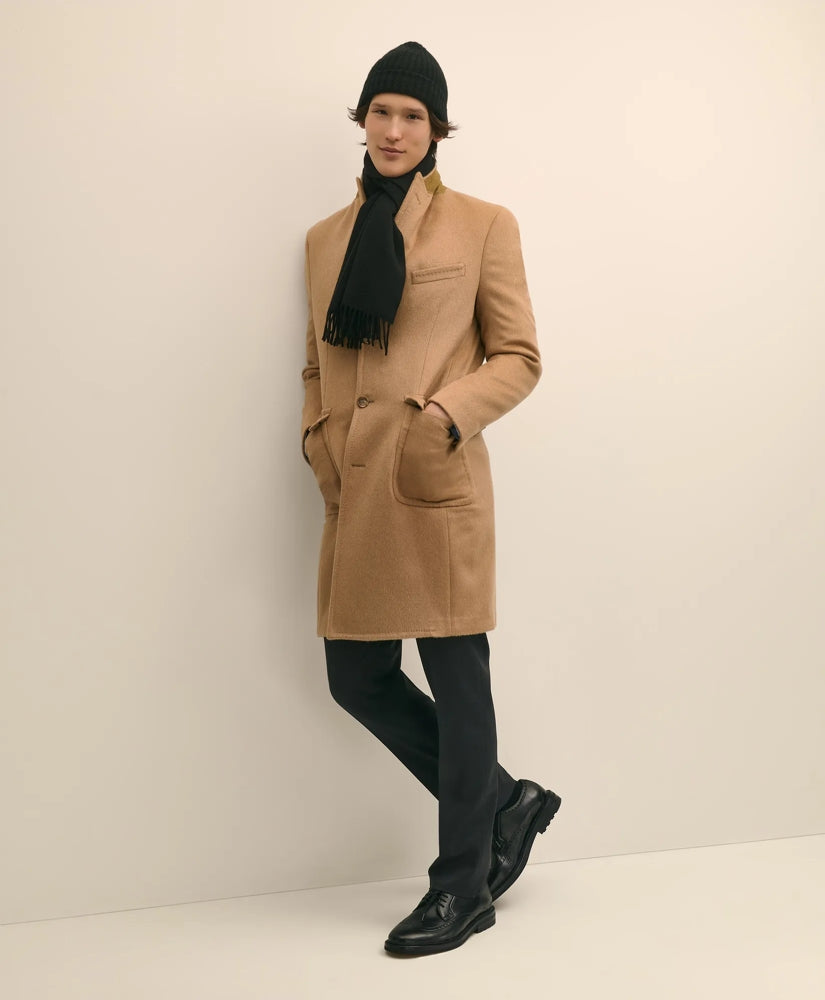 Brooks Brothers Men The Camel Hair Top Coat
