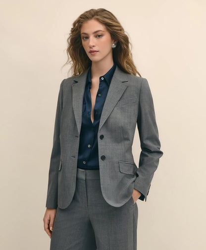 Brooks Brothers Women The Essentials Brooks Brothers Stretch Wool Jacket