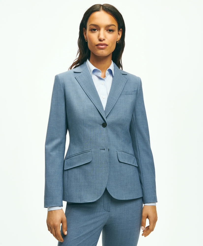 Brooks Brothers Women The Essentials Brooks Brothers Stretch Wool Jacket
