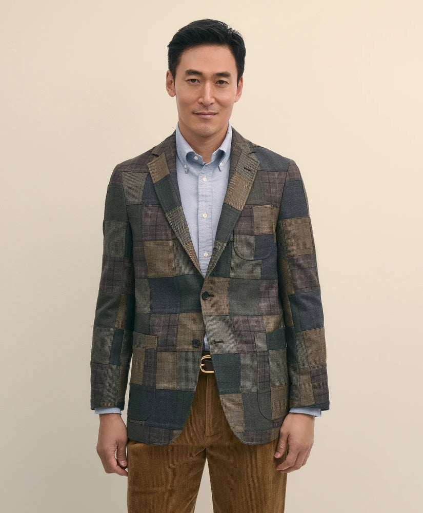 Brooks Brothers Sale The No. 1 Sack Sport Coat in Patchwork Wool