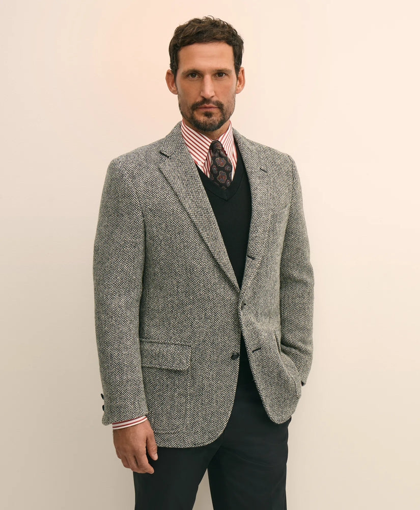 Brooks Brothers Sale No. 1 Sack Sport Coat in Harris Tweed
