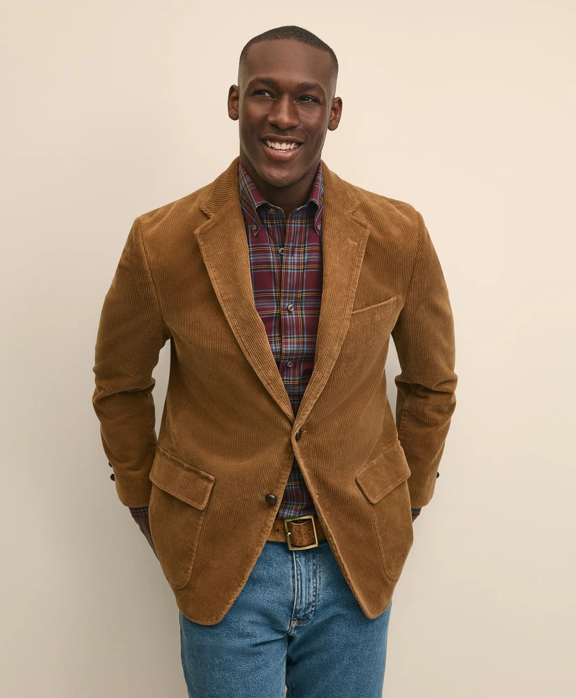 Brooks Brothers Sale No. 1 Sack Sport Coat in Wide-Wale Cotton Corduroy