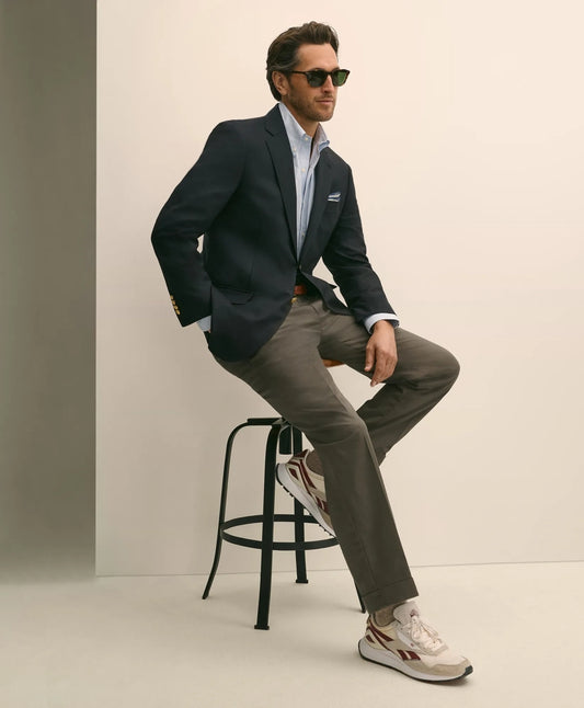 Brooks Brothers Tailored Traditional Fit Wool 1818 Blazer