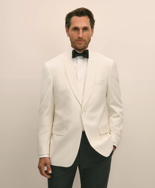 Brooks Brothers Tailored Traditional Fit Wool 1818 Dinner Jacket