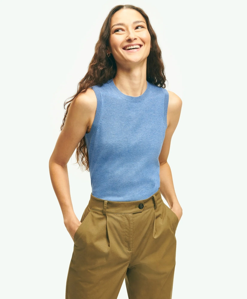 Brooks Brothers Women Twinset Shell in Supima