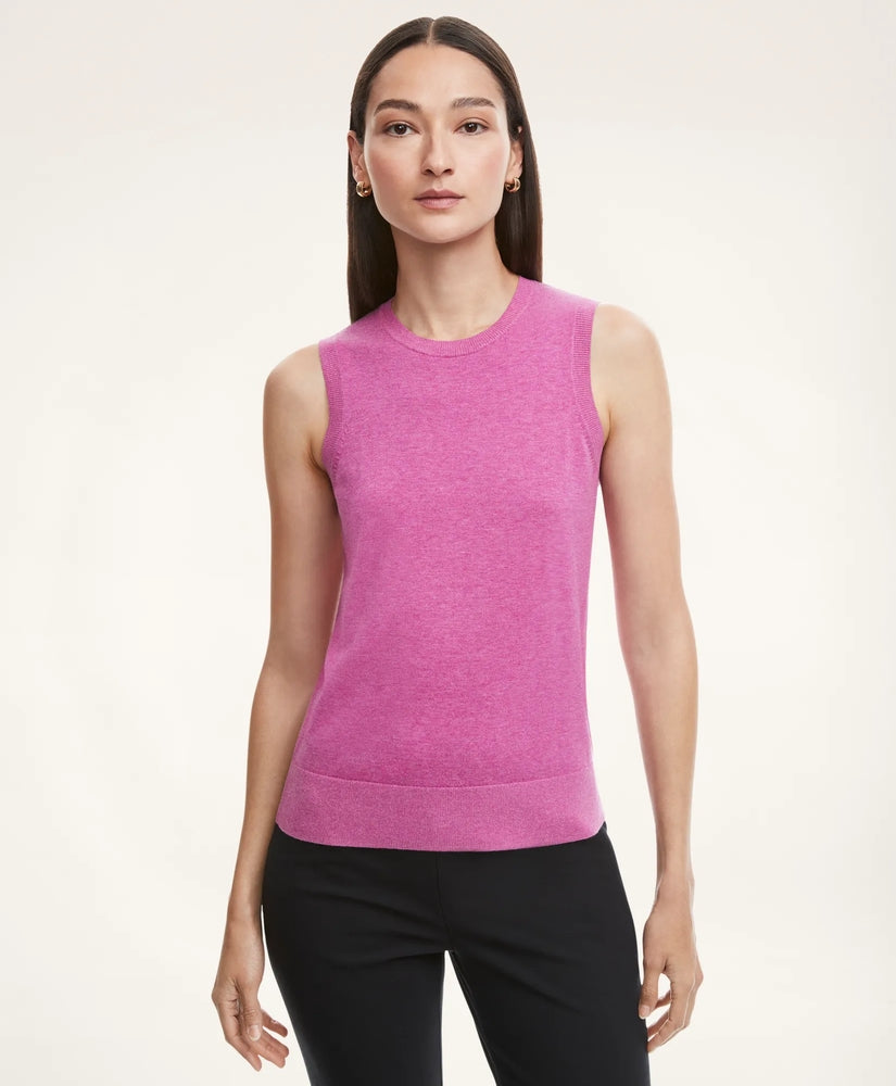 Brooks Brothers Women Twinset Shell in Supima