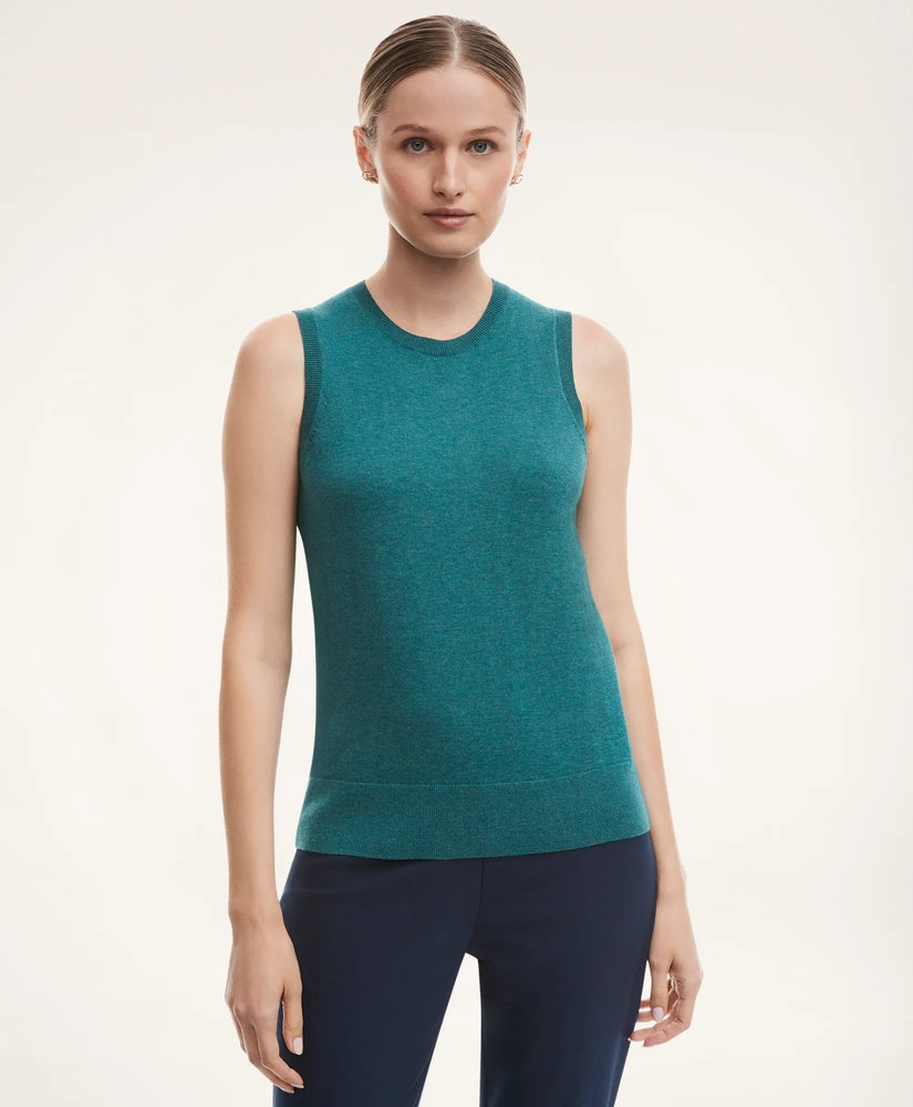 Brooks Brothers Women Twinset Shell in Supima