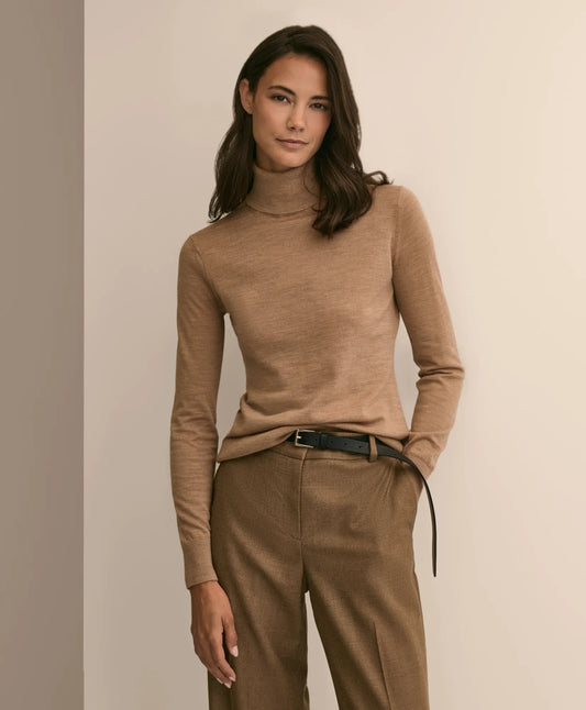 Brooks Brothers Women Ultimate Merino Wool Turtleneck