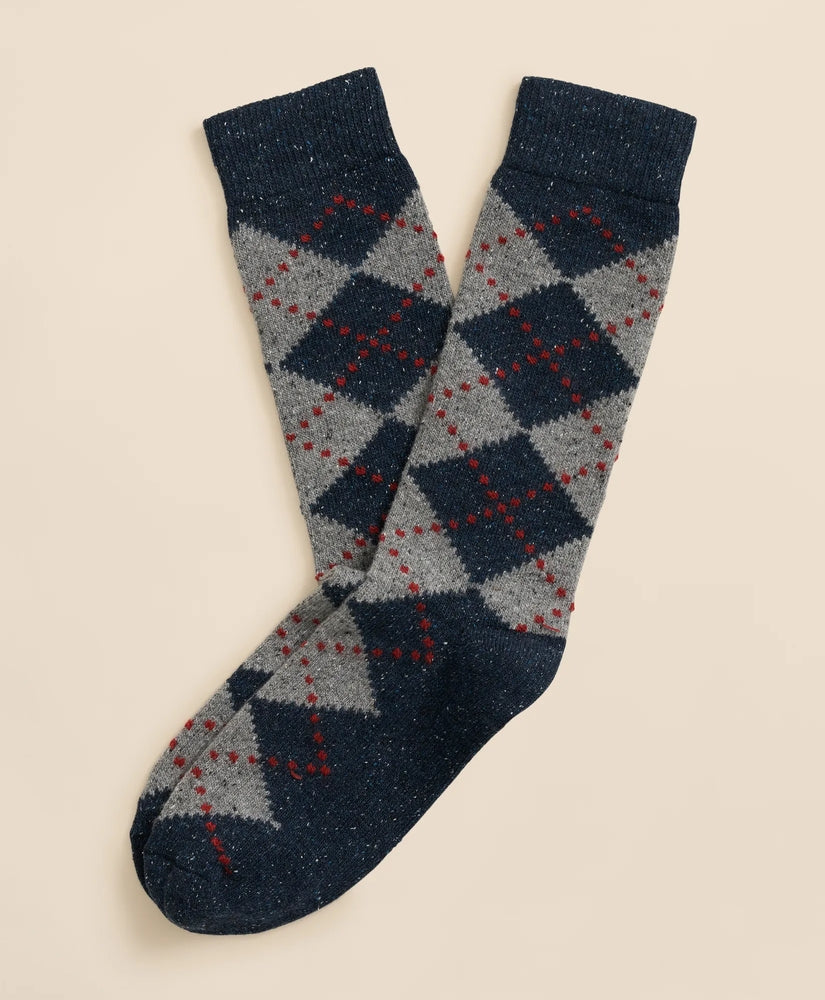Brooks Brothers Sale Wool-Silk Blend Argyle Socks