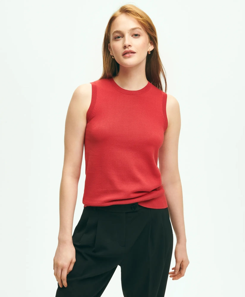 Brooks Brothers Women Twinset Shell in Supima