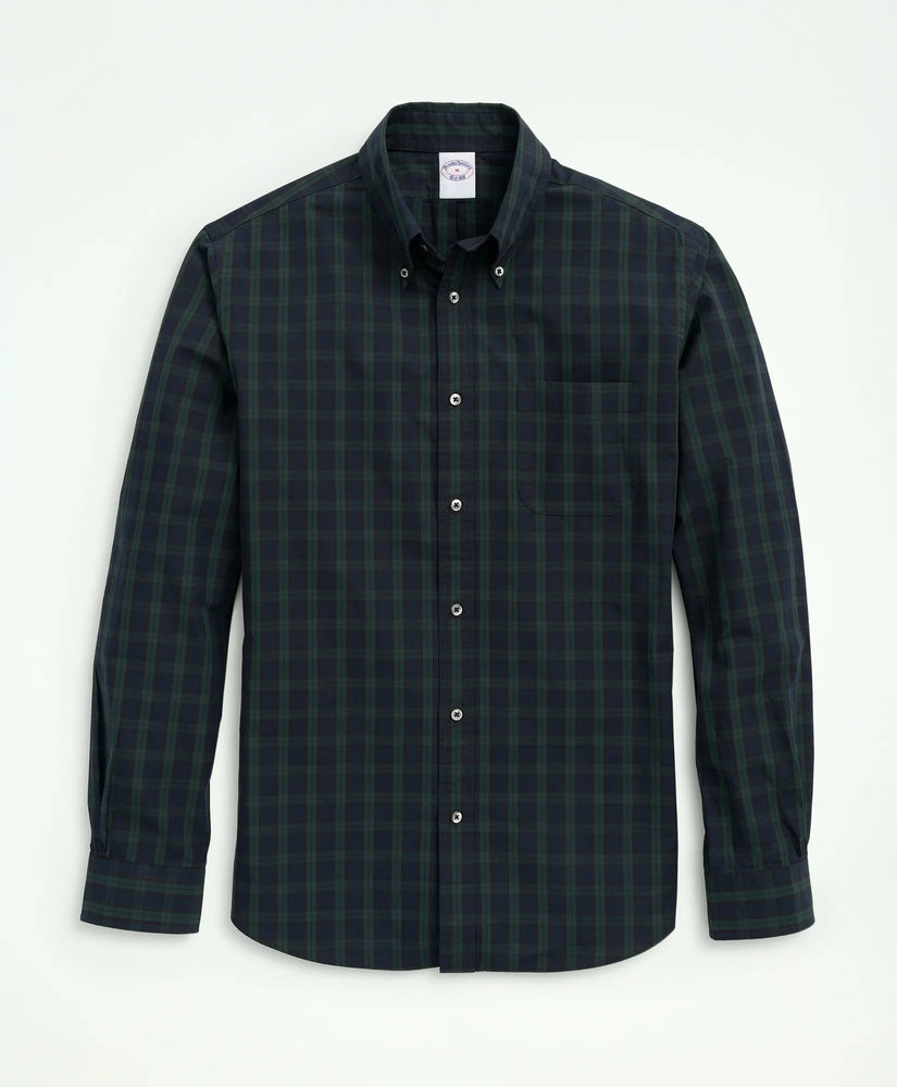 Brooks Brothers Sale Friday Shirt, Poplin Black Watch