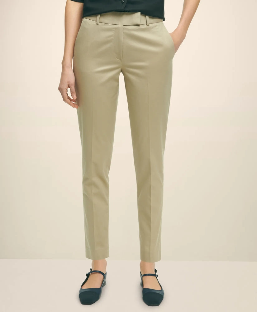 Brooks Brothers Women Stretch Cotton Advantage Chino