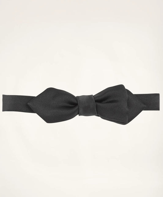 Brooks Brothers Men Formal Satin Pointed End Bow Tie