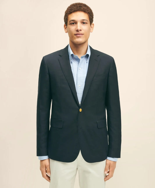 Brooks Brothers Tailored Slim Fit Wool 1818 Blazer