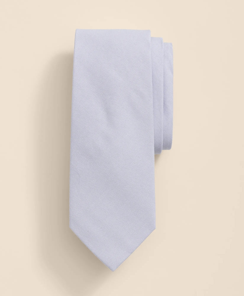 Brooks Brothers Men Cotton-Silk Oxford Tie