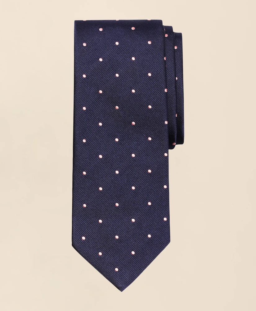 Brooks Brothers Men Dot Rep Tie