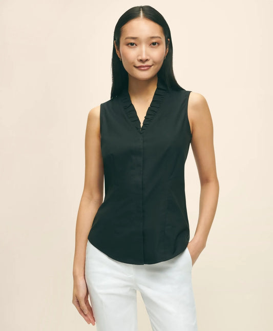 Brooks Brothers Shirts Fitted Non-Iron Stretch Supima