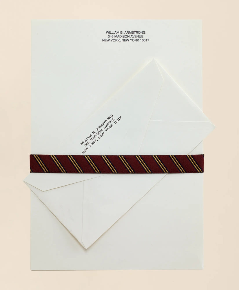 Brooks Brothers Men Executive Stationery - 50 Sheets & Envelopes