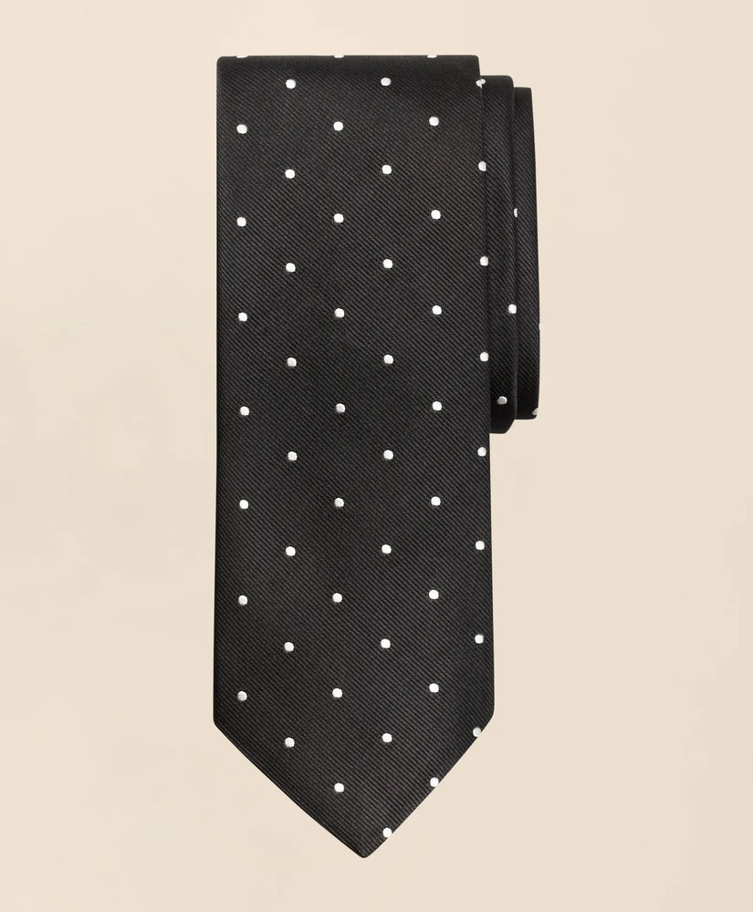 Brooks Brothers Men Dot Rep Tie