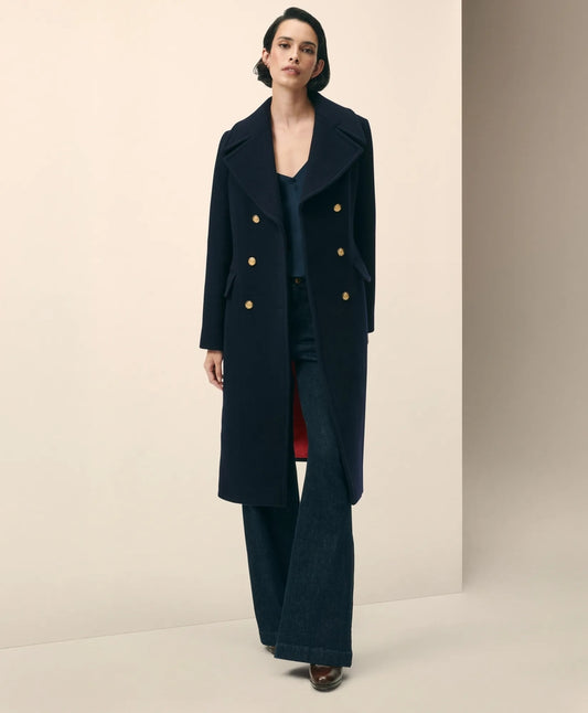 Brooks Brothers Women Wool Officer Coat