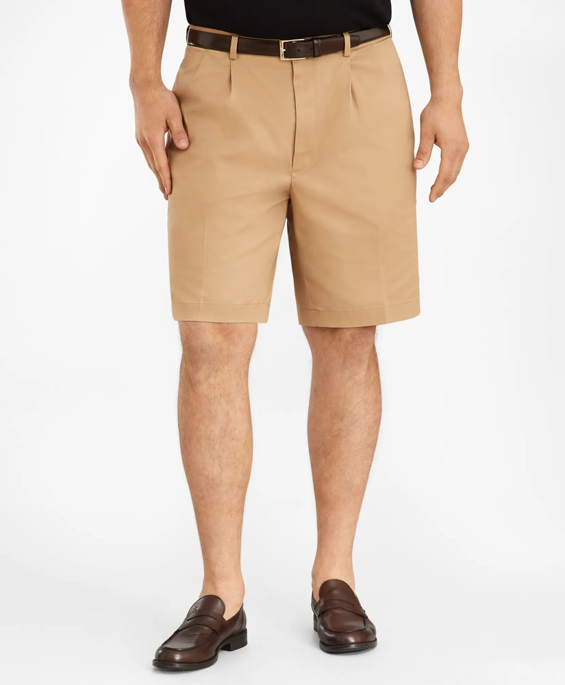 Brooks Brothers Sale Big & Tall Pleat Front Stretch Advantage Chino