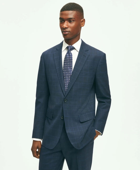 Brooks Brothers Sale Brooks Brothers Explorer Collection Slim Fit Wool Checked Suit Jacket