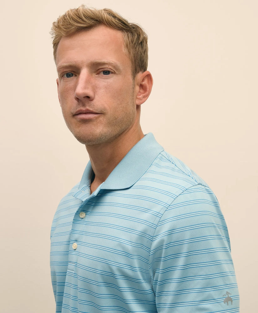 Brooks Brothers Sale Performance Series BB#1 Stripe Polo Shirt