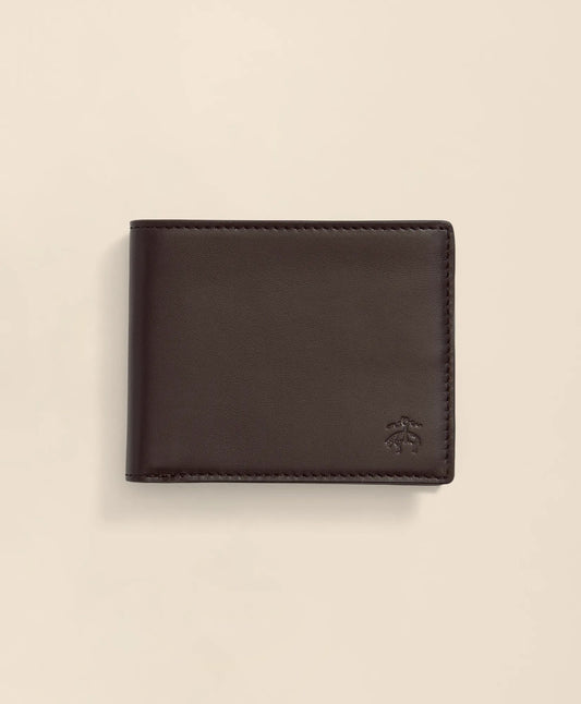 Brooks Brothers Men Lambskin Billfold