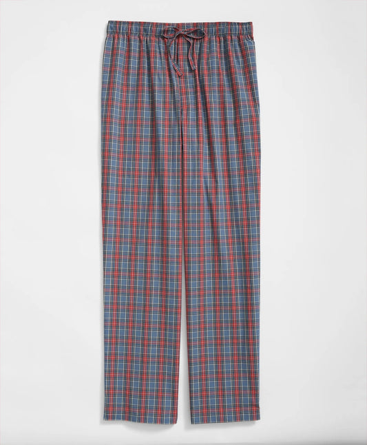 Brooks Brothers Sale Cotton Broadcloth Tartan Lounge Pants