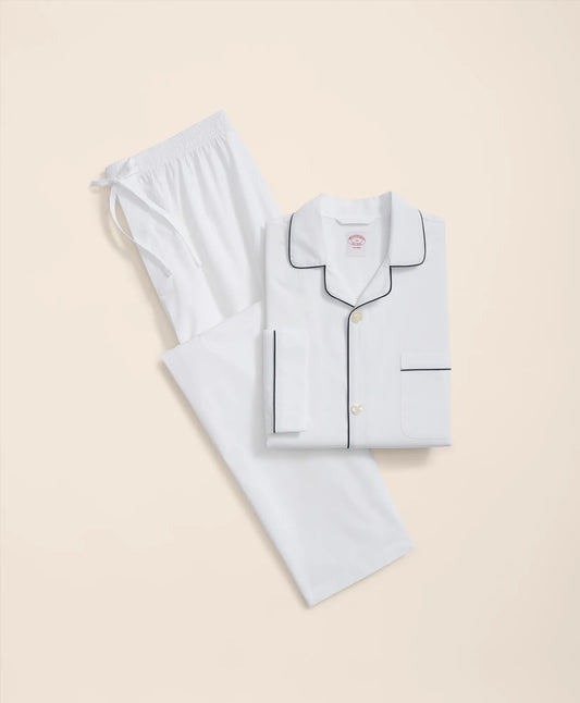 Brooks Brothers Men Cotton Broadcloth Pajamas
