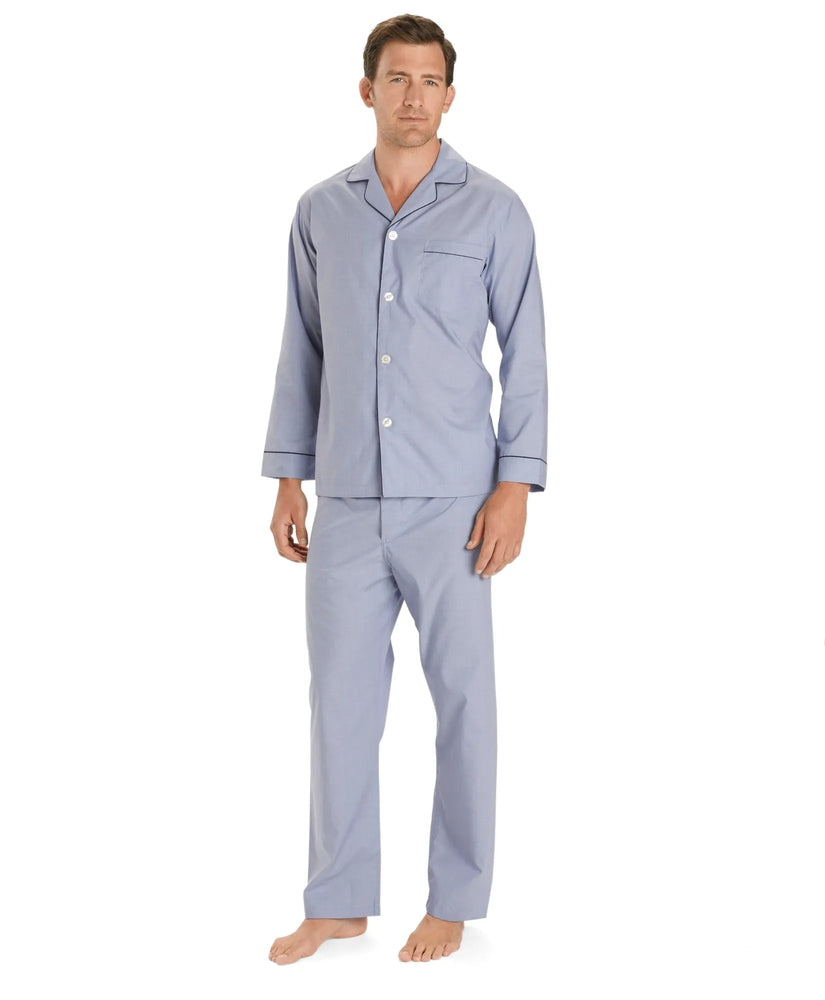 Brooks Brothers Men Wrinkle-Resistant Broadcloth Pajamas