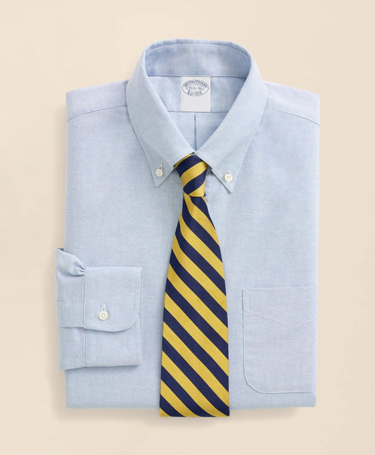 Brooks Brothers Men American-Made Oxford Cloth Button-Down Dress Shirt