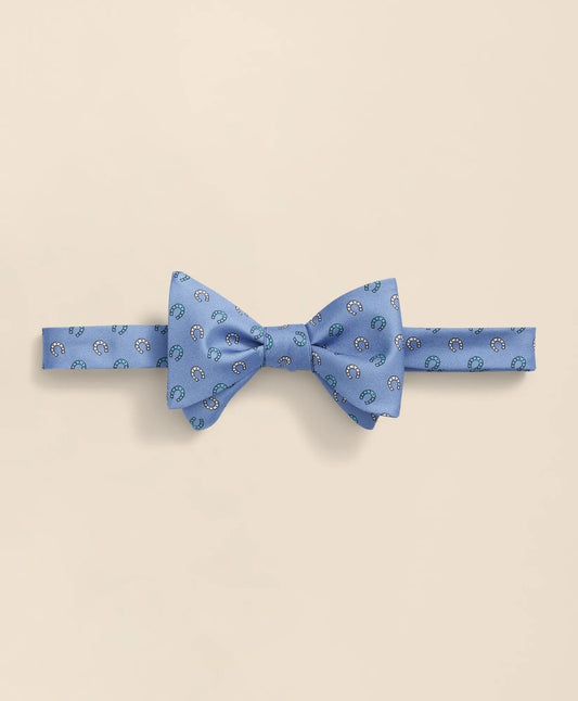 Brooks Brothers Men Silk Horseshoe Bow Tie