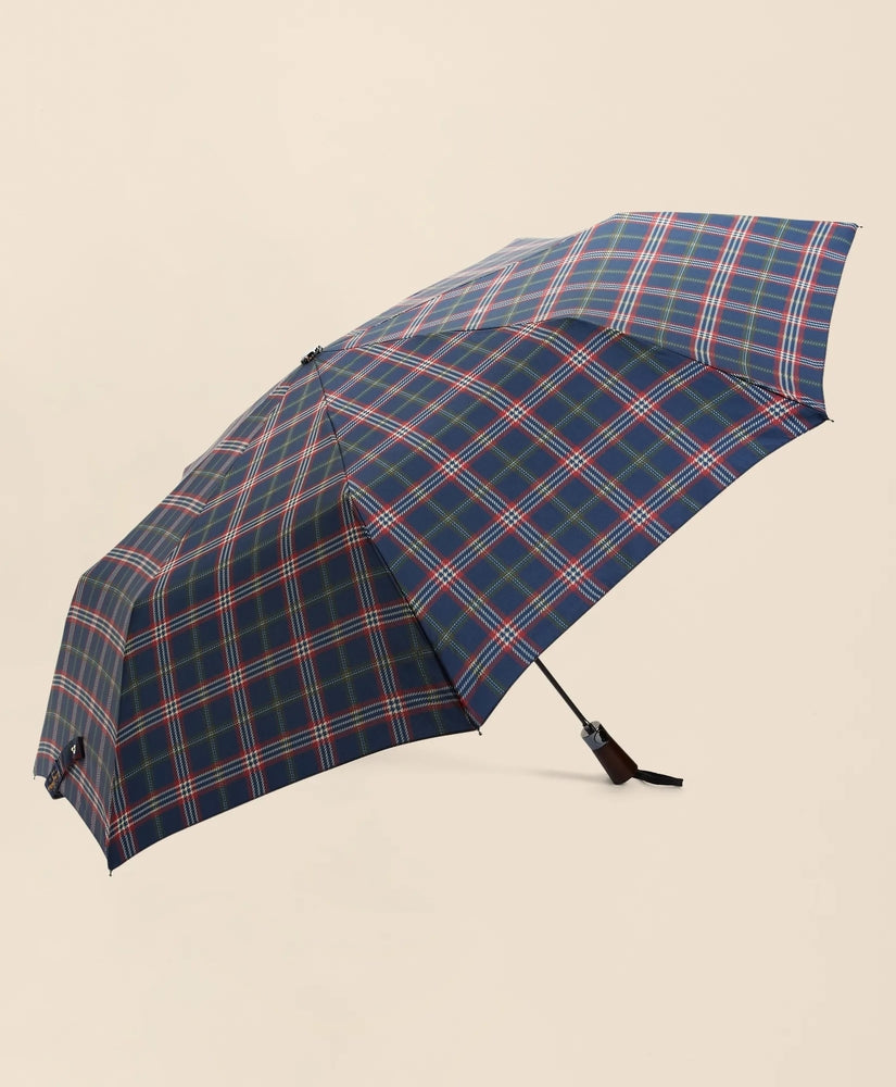 Brooks Brothers Men Signature Tartan Mini Umbrella