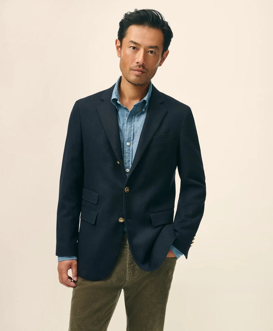 Brooks Brothers Tailored Slim Fit Cashmere Fit 1818 Blazer