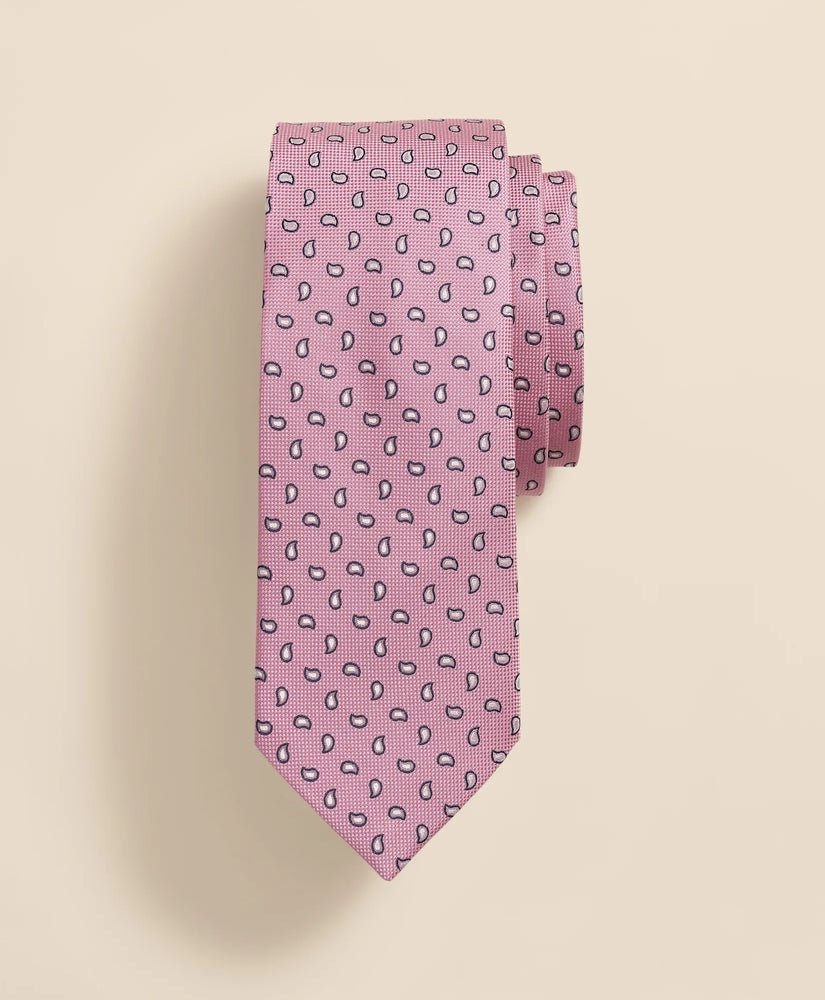Brooks Brothers Men Silk Paisley Tie