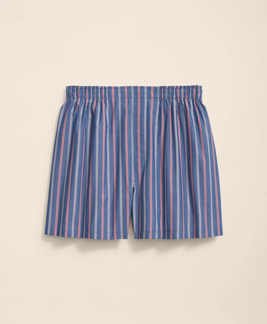 Brooks Brothers Sale Cotton Broadcloth Striped Boxers