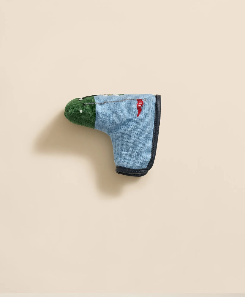 Brooks Brothers Men Smathers & Branson Needlepoint Henry Putter Headcover